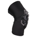 ergodyne ProFlex 550 Padded Knee Sleeves with 3-Layer Foam Cap, Slip-On, Large/X-Large, Black, Pair (18552)