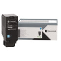 Lexmark 71C1XC0 Return Program Toner Cartridge, 12,500 Page-Yield, Cyan