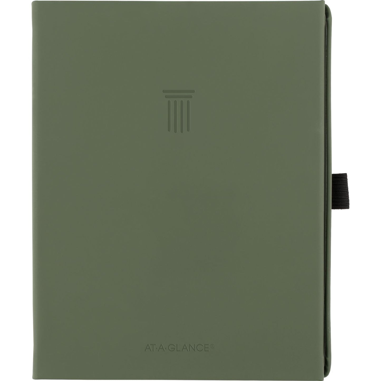 AT-A-GLANCE Foundation Undated Weekly/Monthly Planner, 8.5" x 6.75", Green Cover, 12-Month: Undated (FD20060)