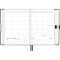 AT-A-GLANCE Foundation Undated Weekly/Monthly Planner, 8.5" x 6.75", Green Cover, 12-Month: Undated (FD20060)