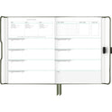 AT-A-GLANCE Foundation Undated Weekly/Monthly Planner, 8.5" x 6.75", Green Cover, 12-Month: Undated (FD20060)