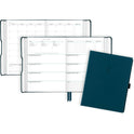 AT-A-GLANCE Foundation Undated Weekly/Monthly Planner, 8.5" x 6.75", Blue Cover, 12-Month: Undated (FD20020)