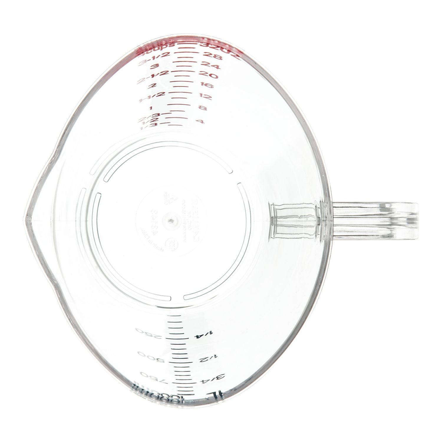 Carlisle Commercial Measuring Cup, 1 qt, Clear (4314307)