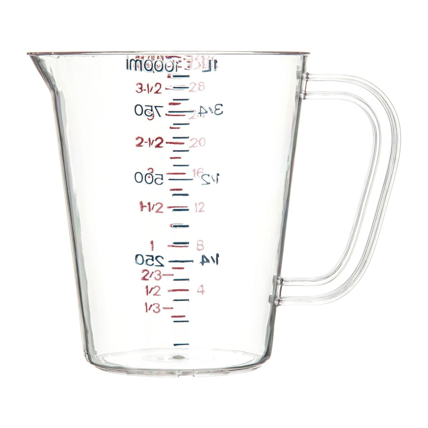 Carlisle Commercial Measuring Cup, 1 qt, Clear (4314307)