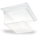 Carlisle StorPlus Polycarbonate Food Pan, 8.7 qt, 10.38 x 12.75 x 6, Clear, Plastic (10222B07)