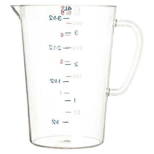 Carlisle Commercial Measuring Cup, 1 gal, Clear (4314507)