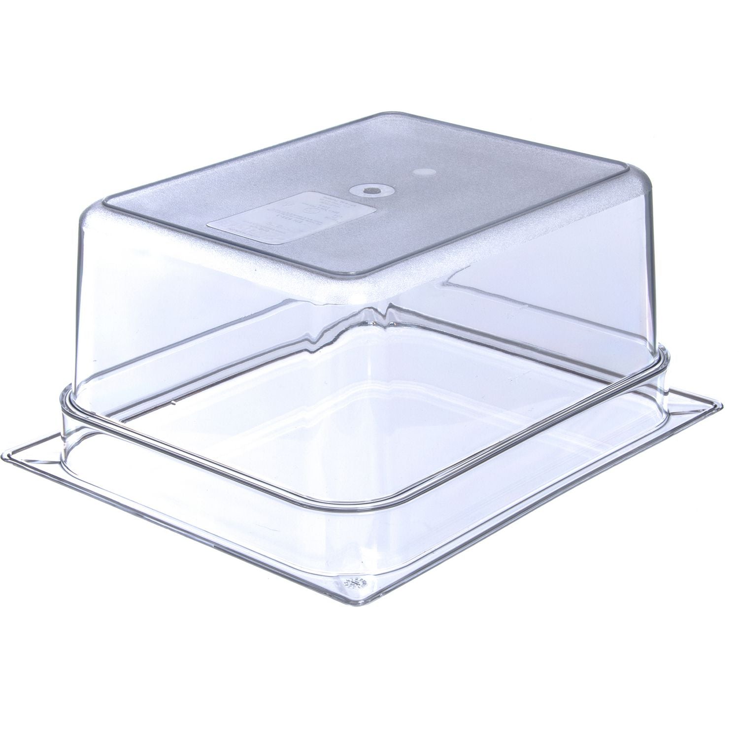 Carlisle StorPlus Polycarbonate Food Pan, 8.7 qt, 10.38 x 12.75 x 6, Clear, Plastic (10222B07)