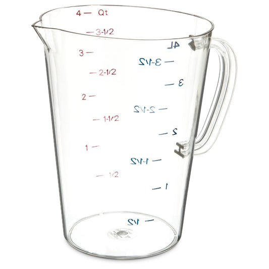 Carlisle Commercial Measuring Cup, 1 gal, Clear (4314507)