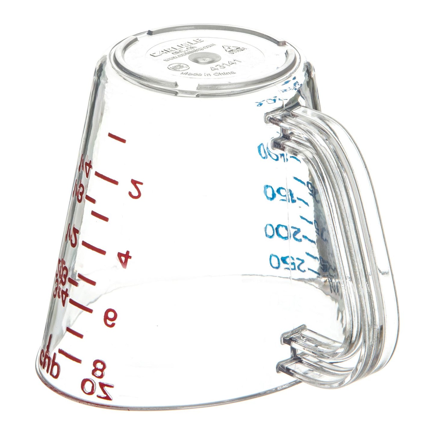 Carlisle Commercial Measuring Cup, 1 cup, Clear (4314107)