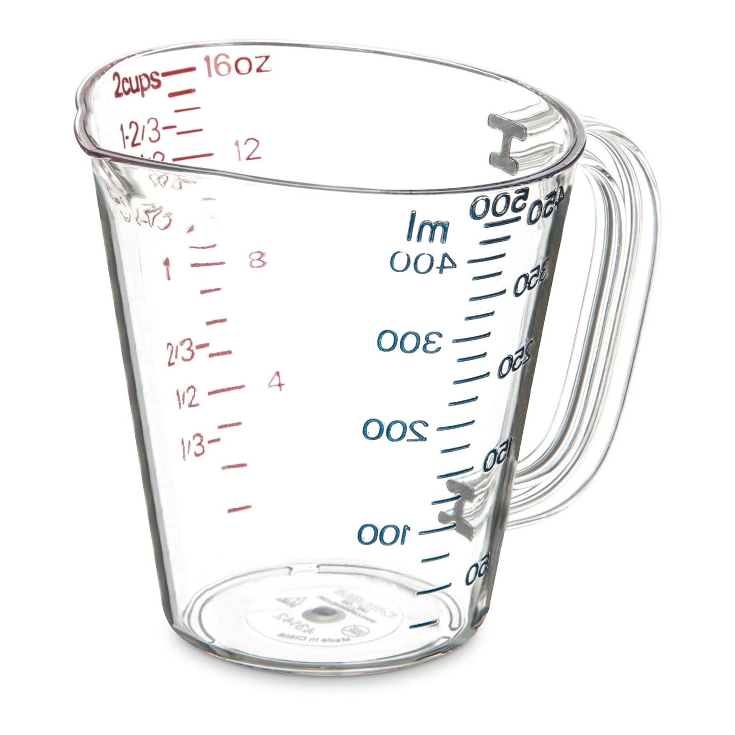 Carlisle Commercial Measuring Cup, 1 pt, Clear (4314207)