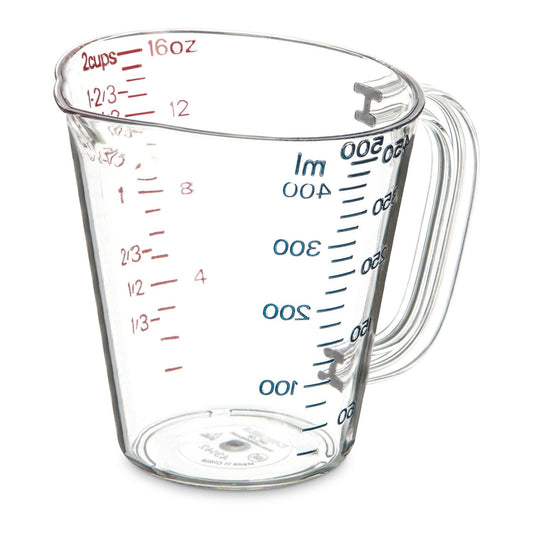 Carlisle Commercial Measuring Cup, 1 pt, Clear (4314207)