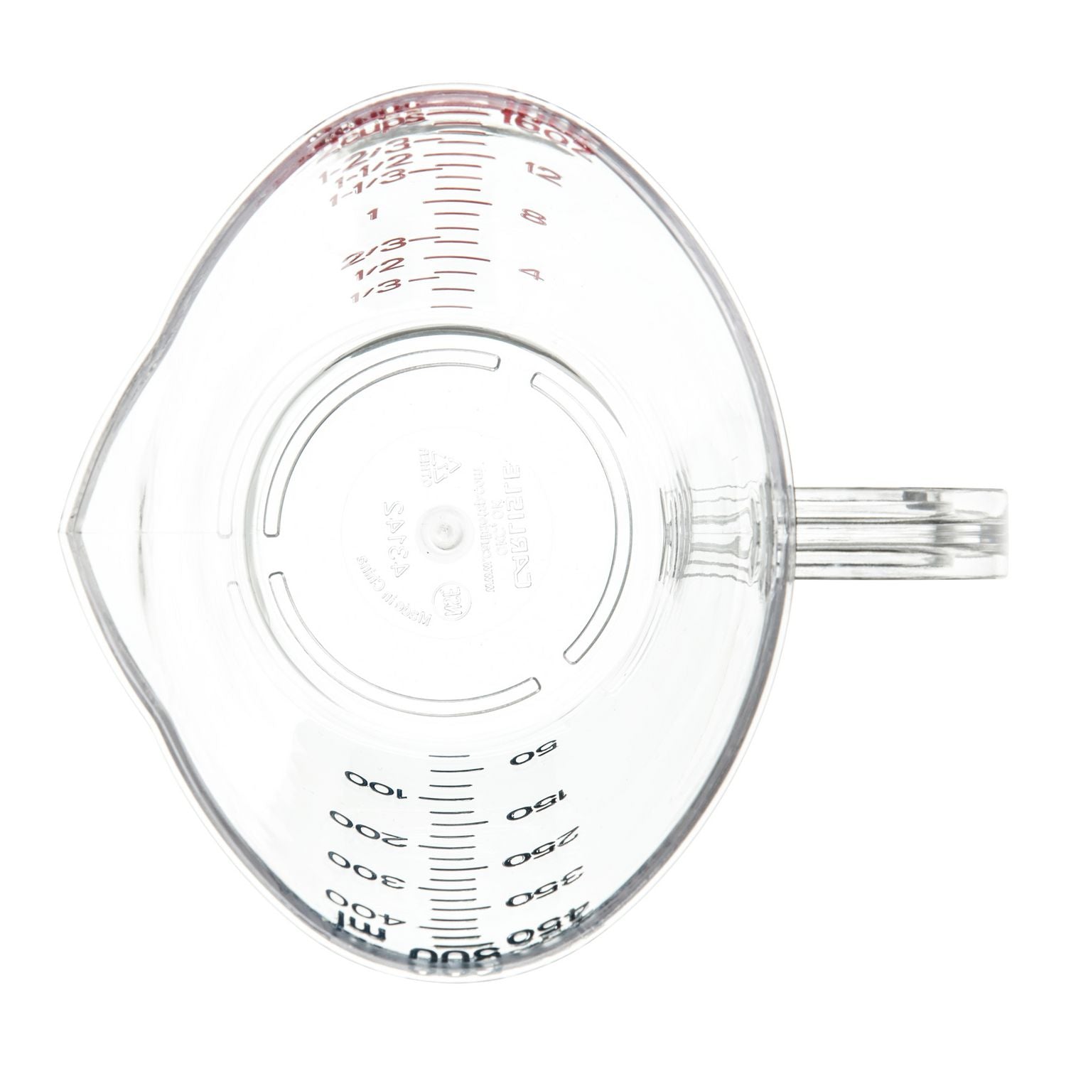 Carlisle Commercial Measuring Cup, 1 pt, Clear (4314207)