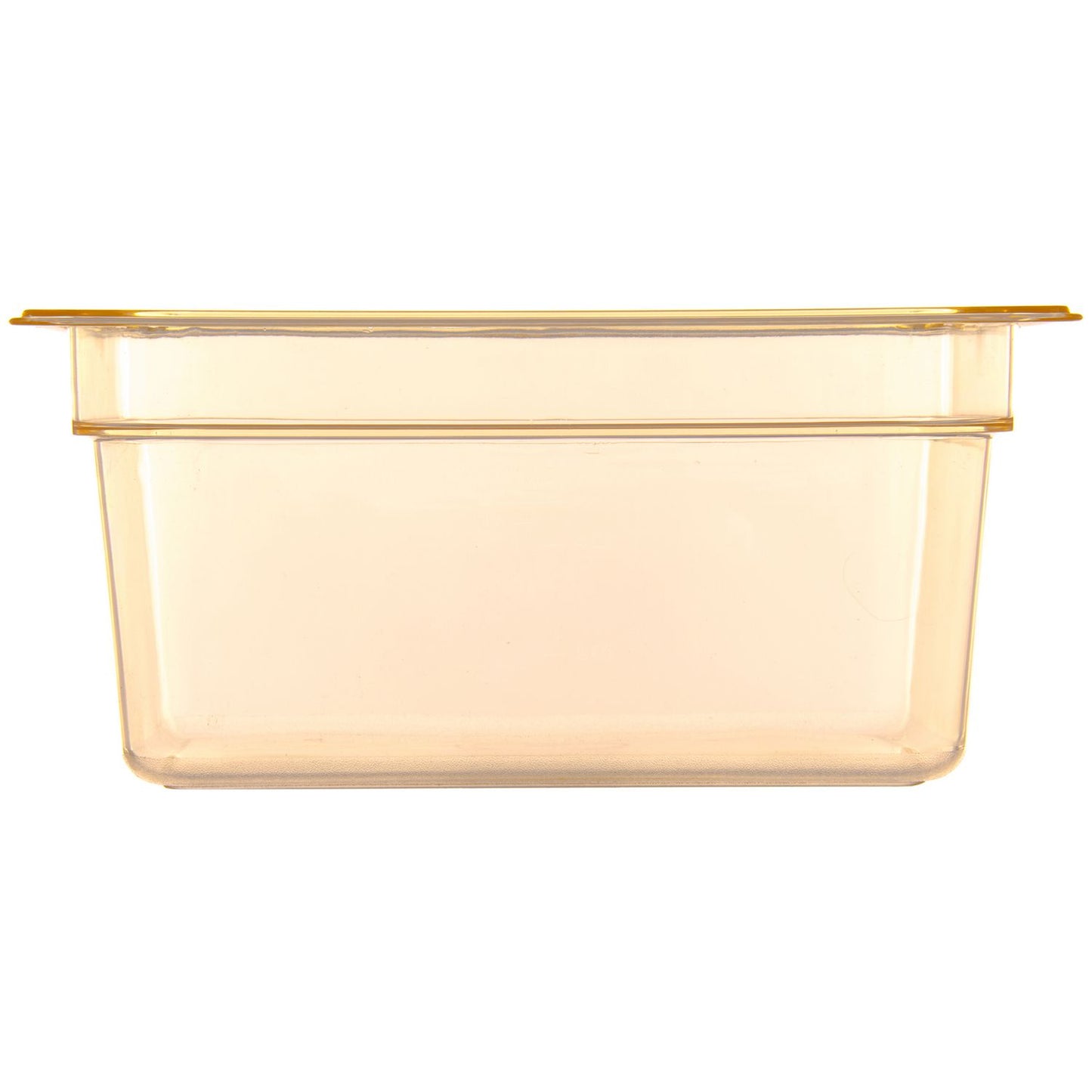 Carlisle StorPlus High Heat Food Pan, 8.7 qt, 10.38 x 12.75 x 6, Amber, Plastic (10422B13)