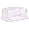 Carlisle StorPlus Polycarbonate Food Storage Container, 16.6 gal, 18 x 26 x 12, Clear, Plastic (1062307)