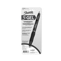 Sharpie S-Gel Fashion Barrel Pen, Retractable, Medium 0.7 mm, Assorted Color Ink, White Barrel, 4/Pack (2193947)