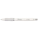 Sharpie S-Gel Fashion Barrel Pen, Retractable, Medium 0.7 mm, Assorted Color Ink, White Barrel, 4/Pack (2193947)