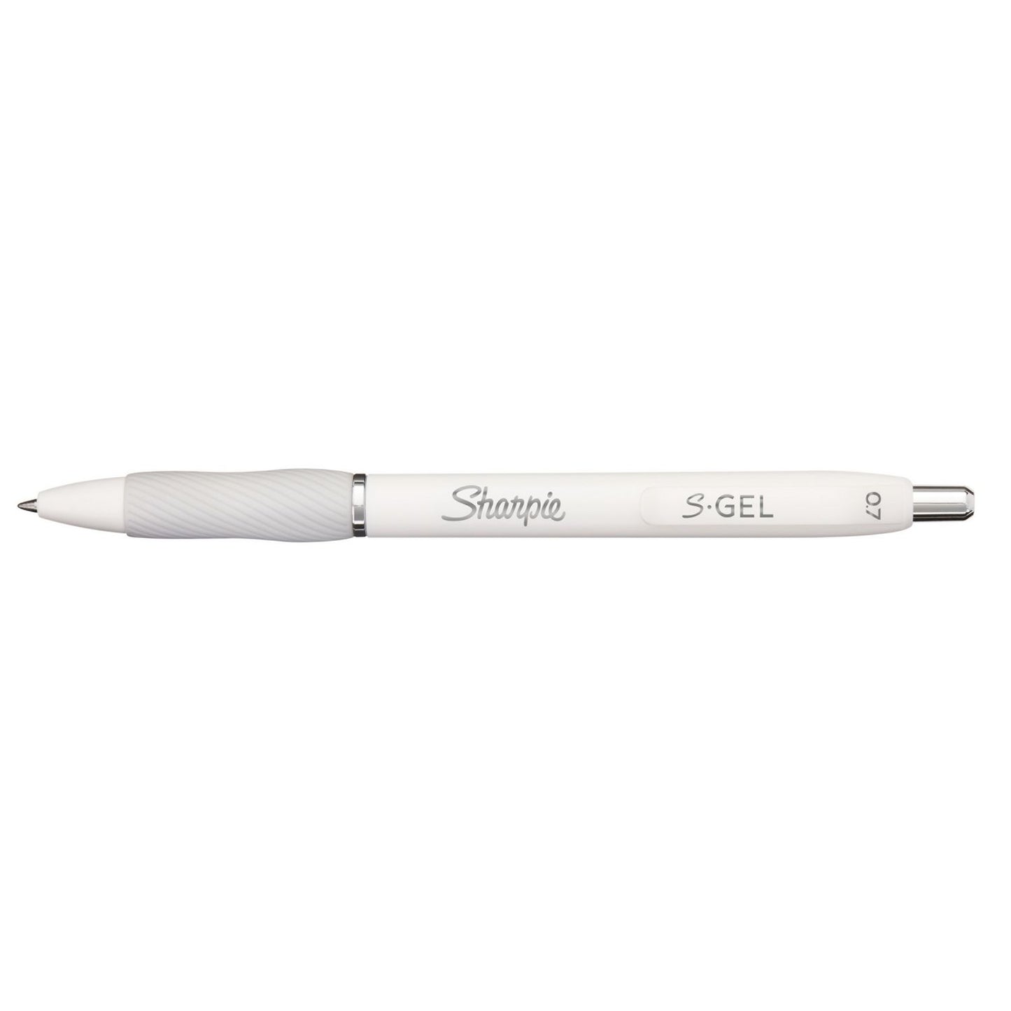 Sharpie S-Gel Fashion Barrel Pen, Retractable, Medium 0.7 mm, Assorted Color Ink, White Barrel, 4/Pack (2193947)