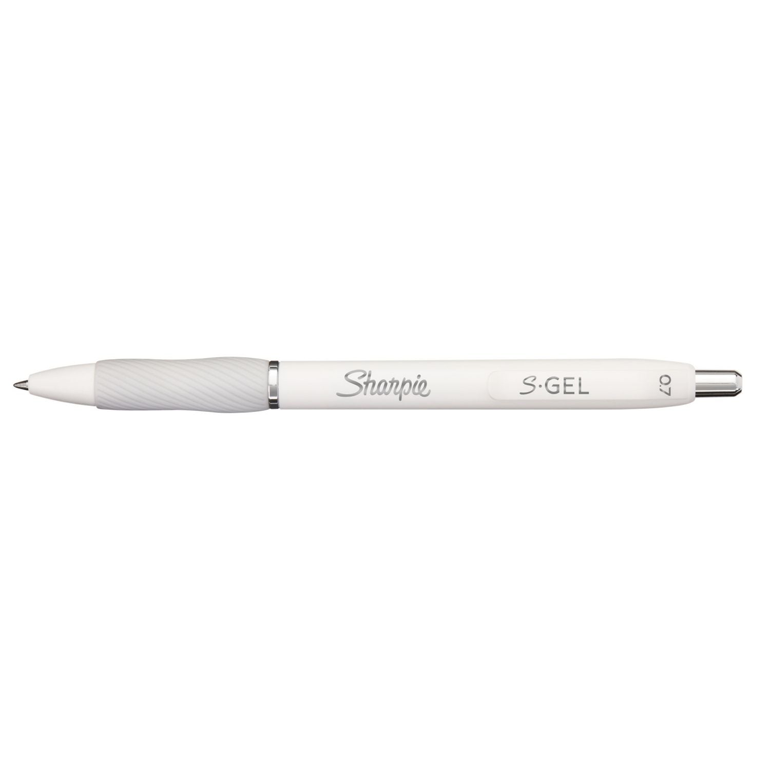 Sharpie S-Gel Fashion Barrel Pen, Retractable, Medium 0.7 mm, Assorted Color Ink, White Barrel, 4/Pack (2193947)