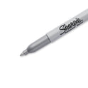 Sharpie Metallic Fine Point Permanent Markers, Metallic Silver, 36/Pack (9597)