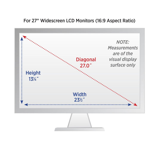 Kantek LCD Monitor Magnifier Filter for 27" Widescreen Flat Panel Monitor (MAG27WL)