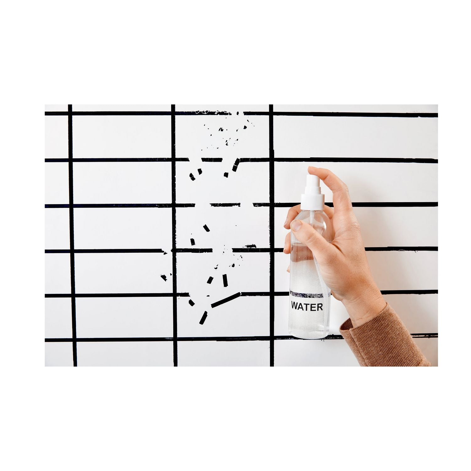 Post-it Easy Erase Permanent Marker Whiteboard Surface, 36 x 24, White Surface (EE3X2)