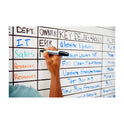 Post-it Easy Erase Permanent Marker Whiteboard Surface, 48 x 36, White Surface (EE4X3)