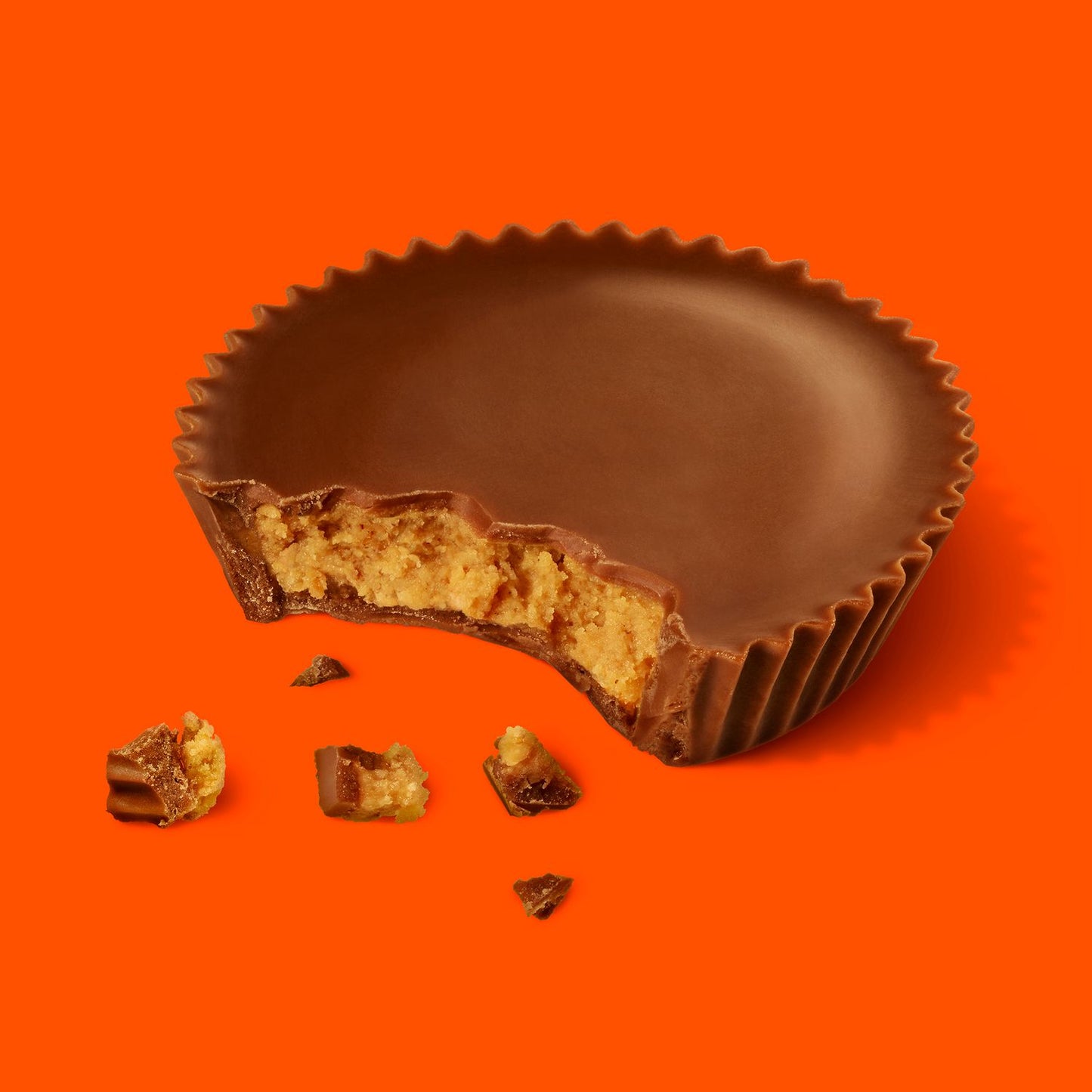 Reese's Snack Size Peanut Butter Cups, 19.5 oz Bag, 2 Bags/Carton (60004058)