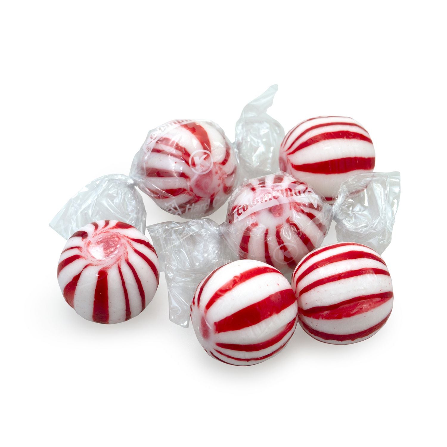 Colombina Jumbo Peppermint Balls, 0.32 oz Individually Wrapped, 120/Bag, 4 Bags/Carton (60004063)