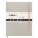 PUKKA PAD Soft Cover Notebook, College Rule, Pebble Cover, (96) 11 x 8.5 Sheets (9943SIG)