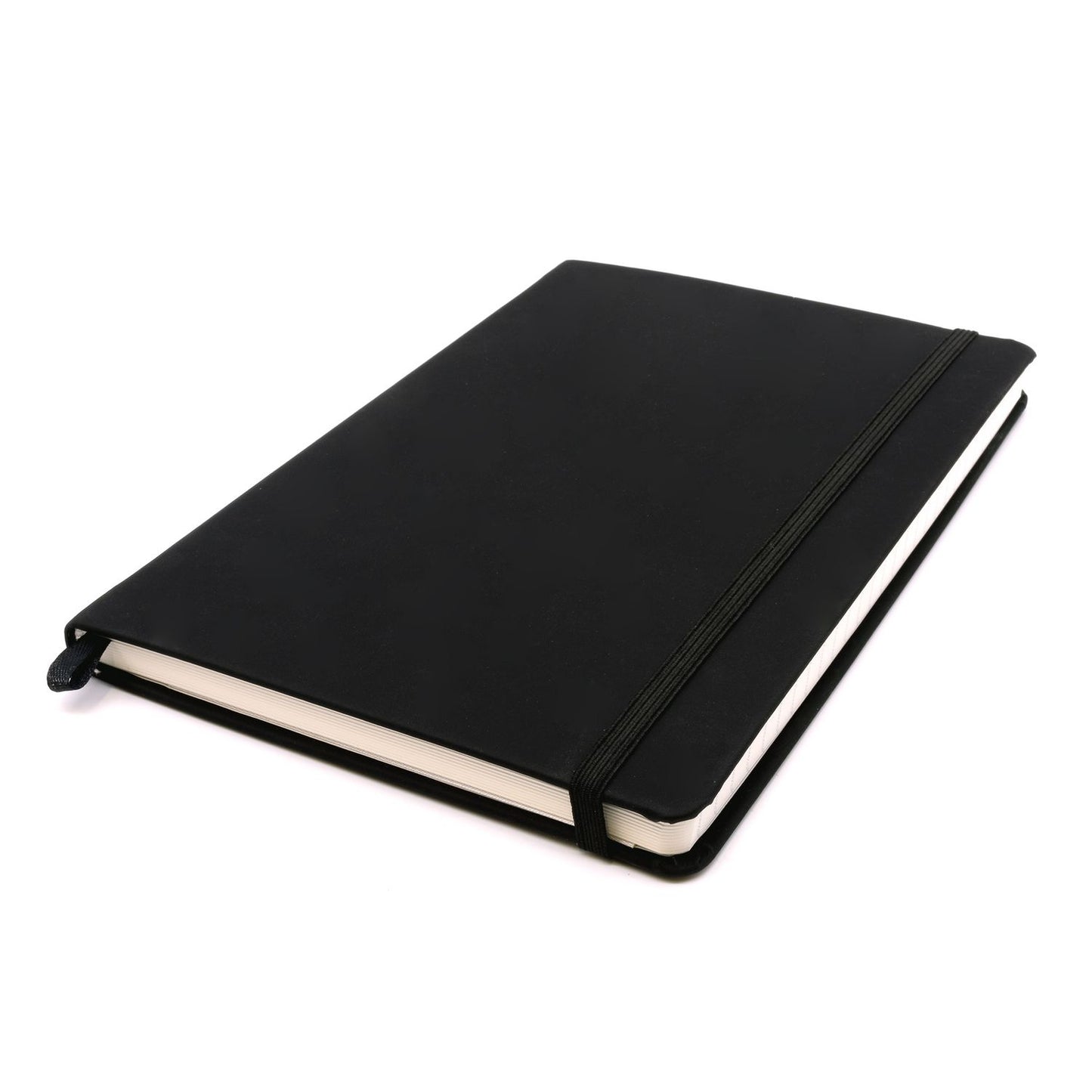 PUKKA PAD Soft Cover Notebook, College Rule, Black Cover, (96) 8.2 x 5.11 Sheets (9940SIG)