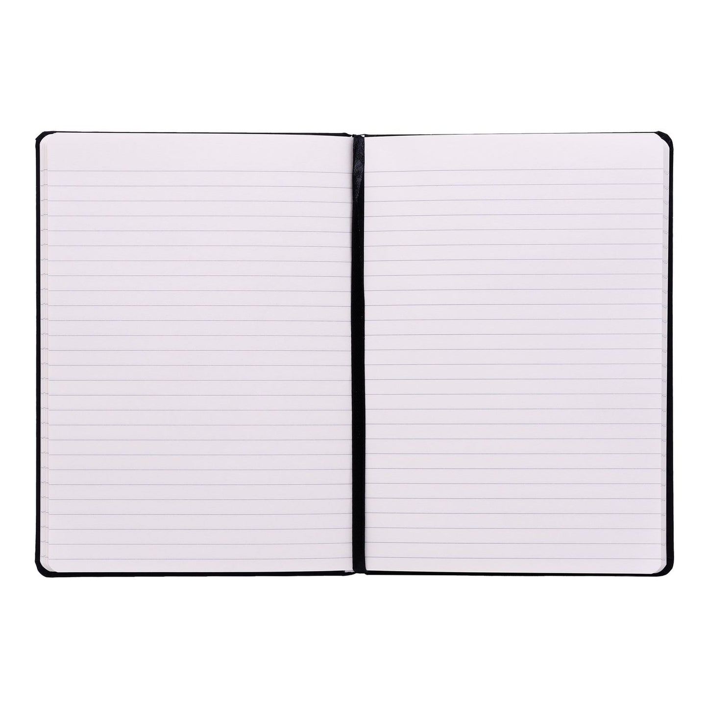 PUKKA PAD Soft Cover Notebook, College Rule, Black Cover, (96) 8.2 x 5.11 Sheets, 3/Pack (9940SIG3)