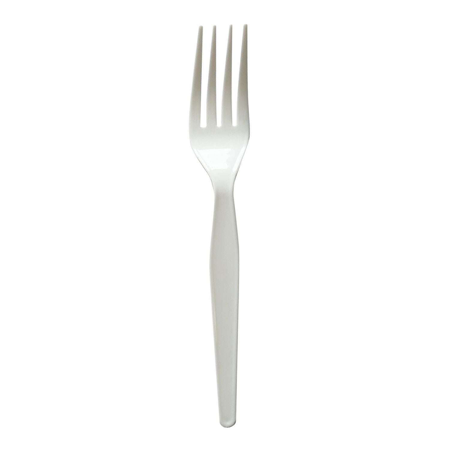 Boardwalk Heavyweight Wrapped Polystyrene Cutlery, Fork, White, 1,000/Carton (FORKWHPSIW)