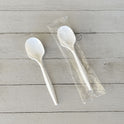 Boardwalk Mediumweight Polypropylene Cutlery, Teaspoon, White, 1,000/Carton (SPOONPPMW)