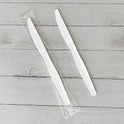 Boardwalk Heavyweight Wrapped Polystyrene Cutlery, Knife, White, 1,000/Carton (KNIFEWHPSIW)