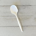 Boardwalk Mediumweight Wrapped Polystyrene Cutlery, Teaspoon, White, 1,000/Carton (SPOONMWPPIW)