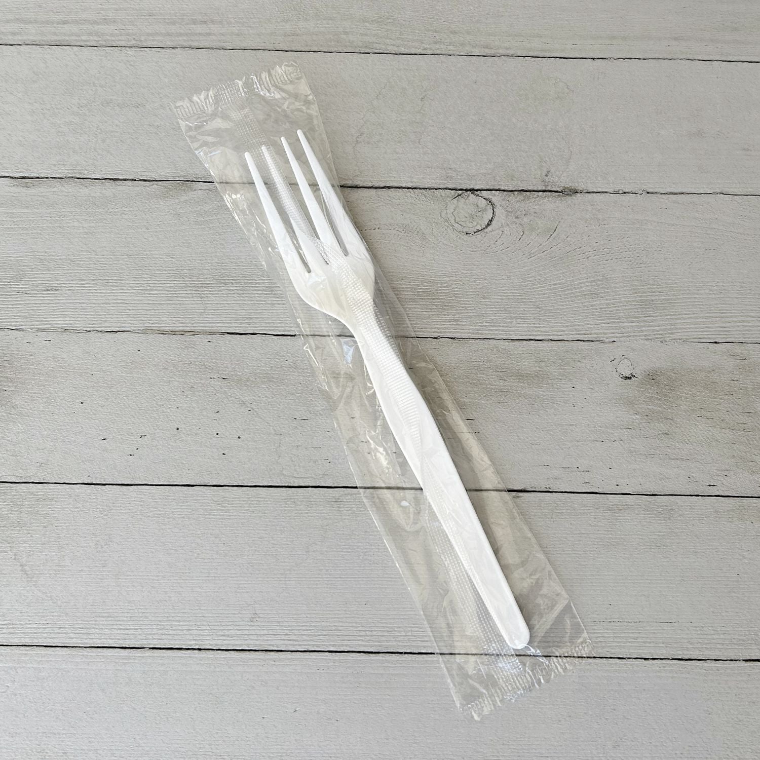 Boardwalk Heavyweight Wrapped Polystyrene Cutlery, Fork, White, 1,000/Carton (FORKWHPSIW)