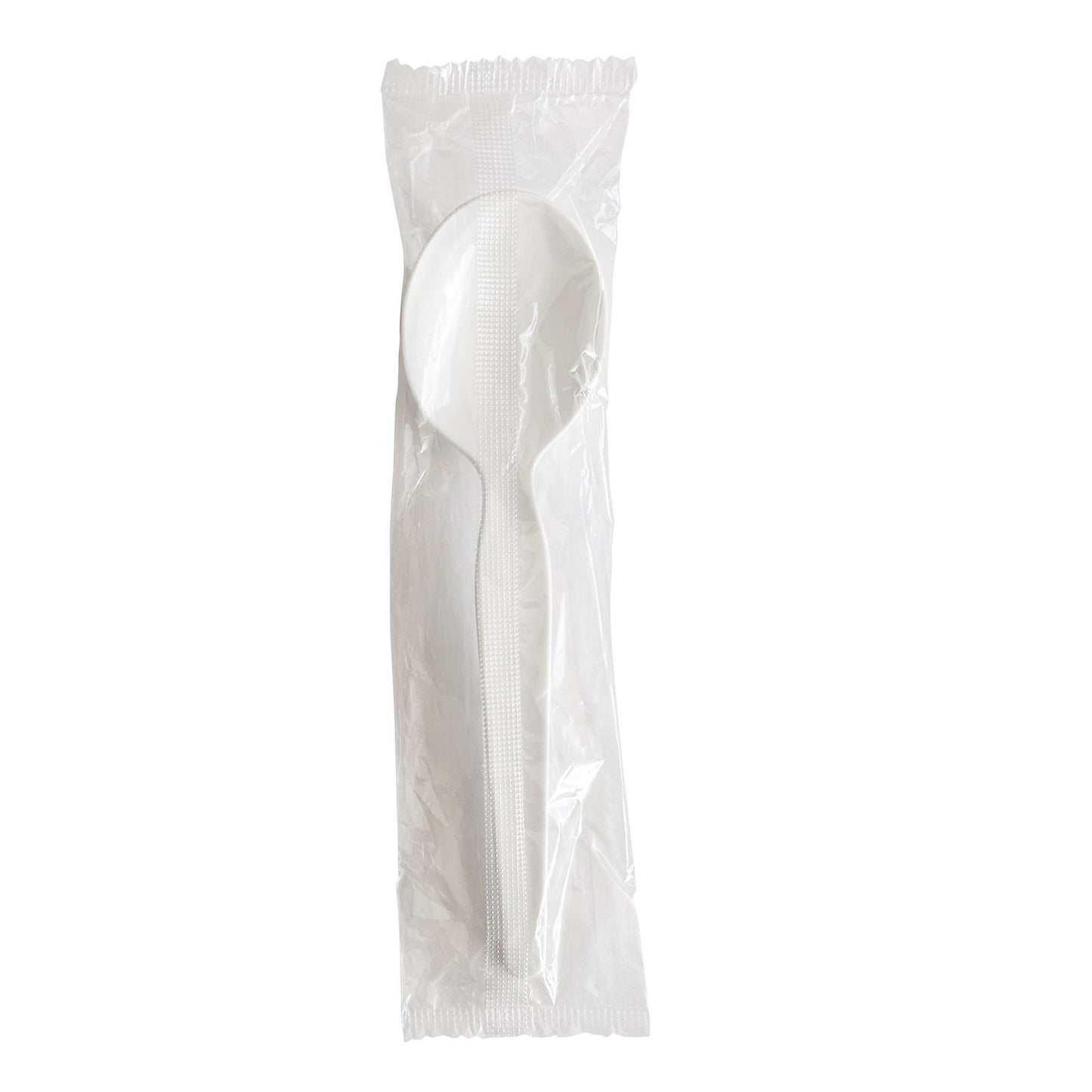 Boardwalk Heavyweight Wrapped Polystyrene Cutlery, Teaspoon, White, 1,000/Carton (SPOONWHPS)