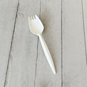 Boardwalk Mediumweight Polypropylene Cutlery, Spork, White, 1,000/Carton (SPORKWHPP)