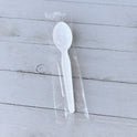 Boardwalk Heavyweight Wrapped Polystyrene Cutlery, Soup Spoon, White, 1,000/Carton (SOUPWHPS)