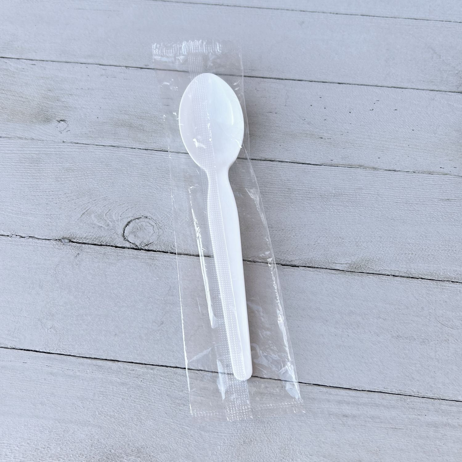 Boardwalk Heavyweight Wrapped Polystyrene Cutlery, Soup Spoon, White, 1,000/Carton (SOUPWHPS)