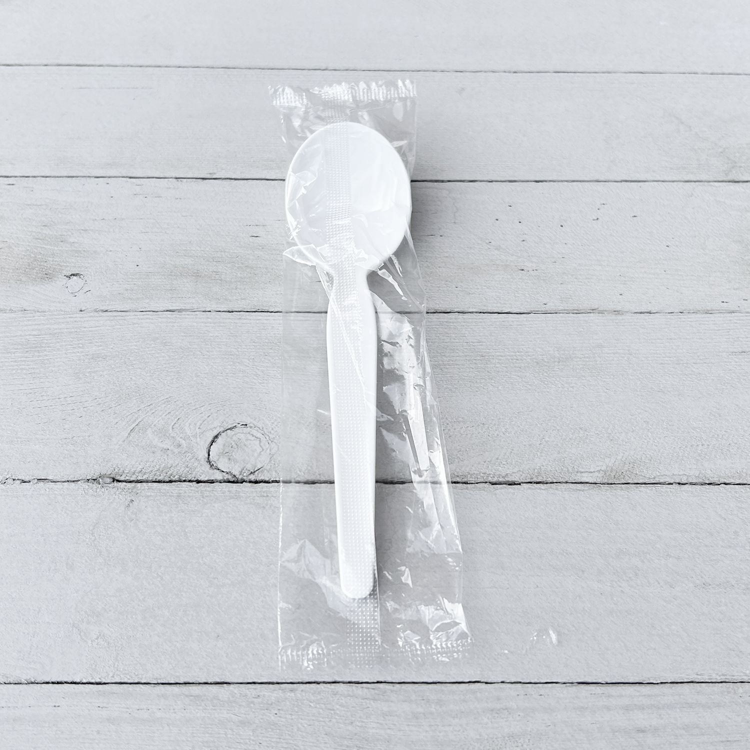 Boardwalk Heavyweight Wrapped Polystyrene Cutlery, Teaspoon, White, 1,000/Carton (SPOONWHPS)