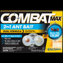 Combat Max 2-in-1 Ant Bait, 4/Pack, 8 Packs/Carton (07172)