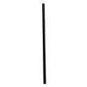 Boardwalk Jumbo Straws, 7.75", Polypropylene, Black, 12,500/Carton (JSTUW775BK)