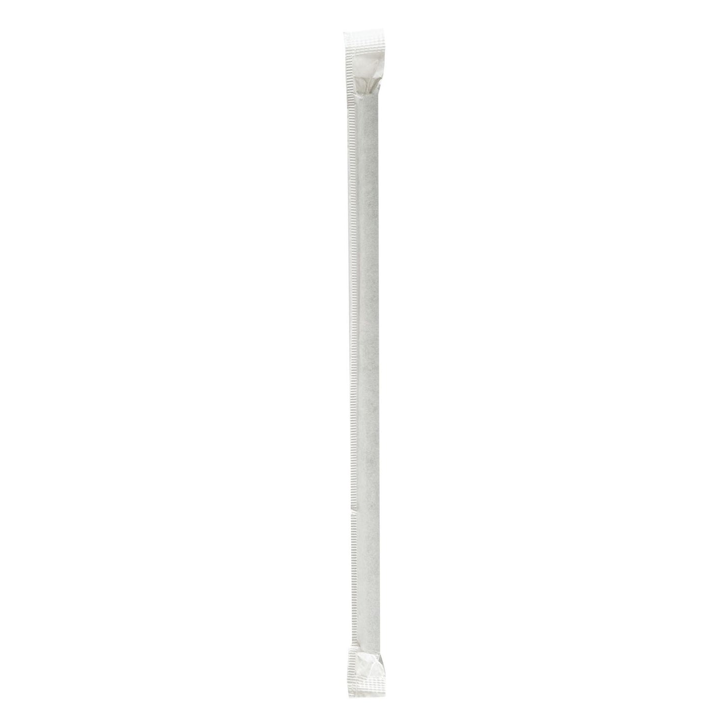 Boardwalk Wrapped Jumbo Paper Straws, 7.75", Paper, Black, 1,280/Carton (PPRSTRWBLIW)