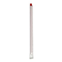 Boardwalk Wrapped Giant Straws, 7.75", Polypropylene, Red, 7,200/Carton (GSTW775RD)