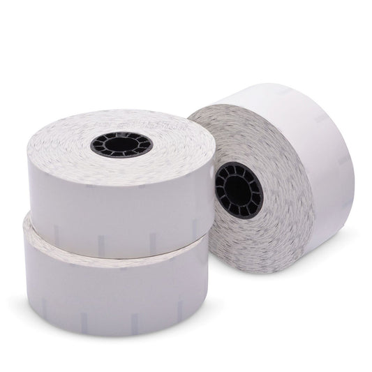 ICONEX Sticky Media, 2.28" x 270 ft, White, 12 Rolls/Carton (90233303)