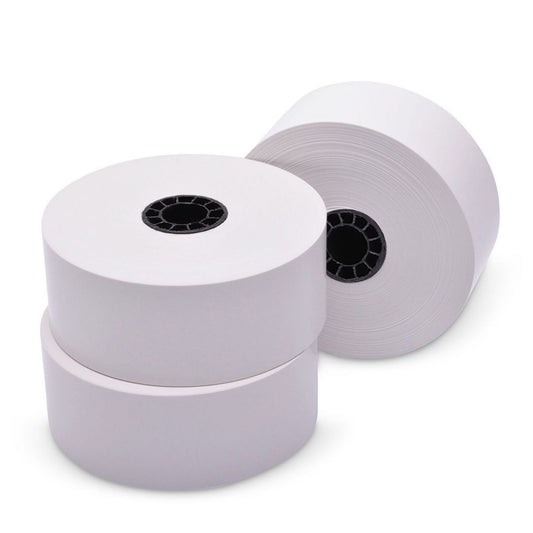 ICONEX Sticky Media, 1.57" x 270 ft, White, 12 Rolls/Carton (90230075)