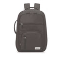 SOLO Grand Travel Recycled TSA Backpack, Fits Devices Up to 17.3", 12.25 x 6.5 x 18.63, Dark Gray (UBN7804)