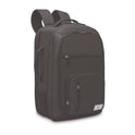 SOLO Grand Travel Recycled TSA Backpack, Fits Devices Up to 17.3", 12.25 x 6.5 x 18.63, Dark Gray (UBN7804)