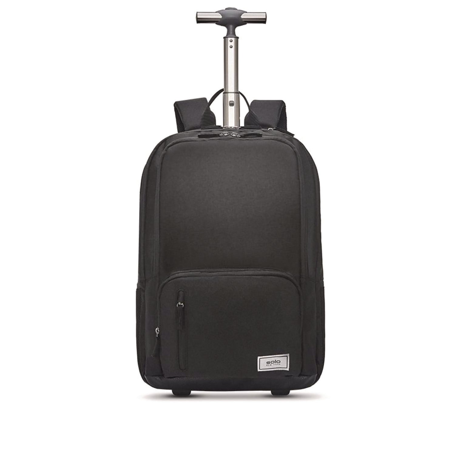 SOLO Bleecker Recycled Rolling Backpack, Fits Devices Up to 15.6", 12.5 x 8 x 19, Dark Gray (UBN7864)